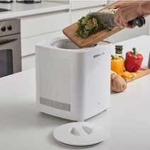 [이젠쿨]냉장 음식물 처리기 EZC-0001, 화이트