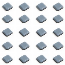 가구 소음 방지 패드 사각 20mm, 그레이, 20p