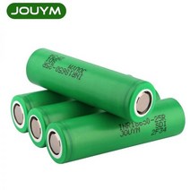 배터리 호환 Joym 18650 2500mAh 3.7V 30A 삼성 INR18650 25R 용 고전류 방전 리튬 이온 충전지, 10 PCS