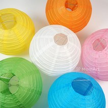 맘아트 한지등갓 20cm 컬러 전등갓 만들기 무드등, B.분홍