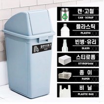 텀브굿즈 분리수거 재활용 표찰 포맥스 안내문 표지판, TD-11 캔