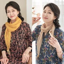 로즈맘 엄마옷 로즈맘 레인보우실키스카프/쉬폰 엄마스카프 50대 60대 할머니 미시 중년여성