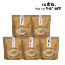 (m)[하동관] 맑고 진한 하동관 하동가 곰탕 600g x 5팩
