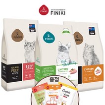 피니키 캣 그레인프리 고양이사료, 케어플러스 츄르, 치킨연어 2kg