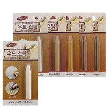 SE 브이텍 우드 스틱 6종(선택) 마루 바닥 보수 가구 흠집 펜슬 크랙 필러, VT-072
