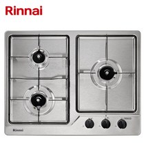 린나이 3구 점화방식 빌트인가스렌지 RBR-S3400B, LPG, 상세페이지 참조, 상세페이지 참조