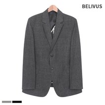 빌리버스 남성 블레이져 BRV028 남자 간절기 체크 자켓 아우터