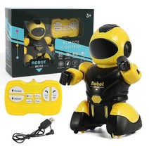 인공로봇RC 스마트 로봇 프로그래밍 적외선 지능형 원격, 03 yellow