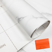 L&C 현대엘엔씨 보닥 인테리어필름 단색 대리석 시트지 15colors + 헤라, 15. 화이트대리석(+헤라)