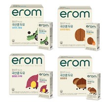 이롬 황성주 국산콩 두유 고구마/호두와 아몬드/고칼슘/밤 16입 * 4박스, 64개입, 190ml