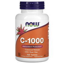 나우푸드 비타민C 1000mg 100정 로즈힙 개장미 Ascorbic Acid