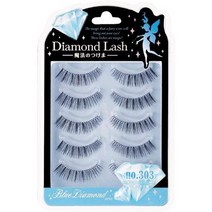 Diamond Lash (다이아몬드 러쉬) 블루 no. 303 5쌍 127197, one option, one option