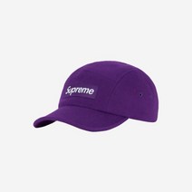 [정품] 슈프림 울 캠프캡 퍼플 - 21FW Supreme Wool Camp Cap Purple