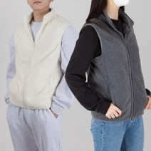 스타일에스 남자 여자 빅사이즈 양털 조끼 후리스 베스트 가을 겨울 조끼 아우터 자켓 플리스