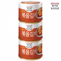 고소한맛 종가집볶음김치160g(캔) x 3개, 160g