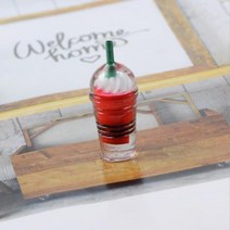 미술용품 wholesale 3d 라운드 아이스크림 커피 프라푸치노 컵 수지 플랫 백 카보 숑 모조 식품 예술 공급 장식 매력 공예, 10-.