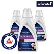 비쎌 Multi-Surface 멀티 클리너 대용량 세정제1L x 3개, 여러 표면을 위한 3x 1L 세척액
