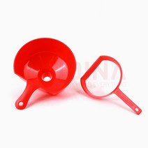 주방도구 편리한 플라스틱 액체 깔때기 조리깔대기 깔떼기, 색상랜덤 대