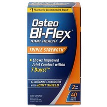 Osteo Bi-Flex 트리플 스트랭스 글루코사민 콘드로이틴 120정 비타민 C 함유, 40 Count (Pack of 1)