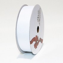 금비 골직리본(25mm*15m), G#2 백색, 15m