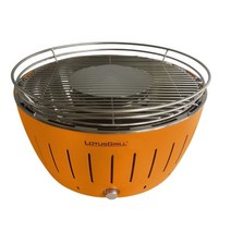 로터스그릴 G280 휴대용 캠핑 숯불 저연 바베큐그릴 25.8cm 오렌지