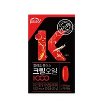 팔레오플러스 크릴오일1000 1박스(30캡슐) 인지질56 크릴오일 오메가3 인지질 EPA DHA ★jun☆a, ※­선택:상품선택▣
