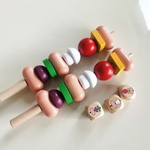 아기 유아 장난감 감각 촉감 발달 놀이 교육 완구 몬테소리 재료 나무 주방 블록 꼬치 두뇌 개발 게임 퍼즐 소년 소녀, [01] 밝은 회색
