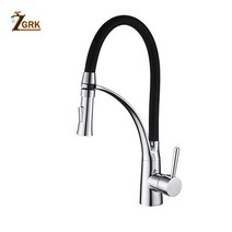 ZGRK360 도 회전 주방 수도꼭지 고무 디자인 크롬 믹서 주방용 LED 변색 온도, [02] SLT101