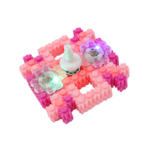 블럭(8mm) 3D 핑크핑크 불스피너 만들기 1인set