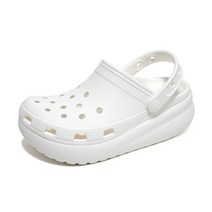 크록스 크록스 키즈 클래식 큐티 플랫폼 클로그 주니어 아동 샌들 207708-100