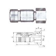 카플러 미니BSBM BSBM22SF 산소게이지용 22-SF 소모품 자재 파츠