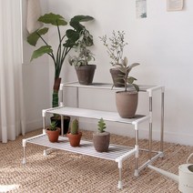 계단식 화분정리대 화분진열대 -3단 신발장 T76