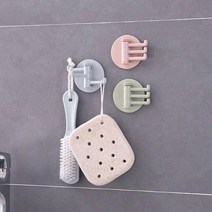 유리부착용 주방걸이용 손수건걸이용 부착식행거 욕실행거