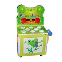 오락실 펀치머신 두더지잡기 아지트 꾸미기 별장 게임기, 두더지잡기 개구리