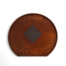 반달 나무쟁반 우드플레이트 일식쟁반