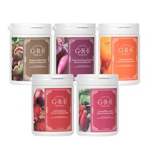 [G.R.B] 셀프 홈 에스테틱 집에서 받는 피부관리 피부 보호막 모델링 고무팩 500g + 팩도구, 백년초&미나리, 팩도구3종+핑크해면