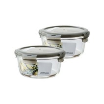 [락앤락] [2P] 오븐글라스 유로내열밀폐 원형650ml 2개구성, 상세 설명 참조
