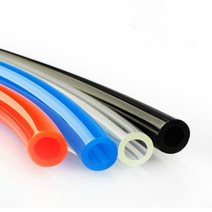 CO2용 투명 고압호수 4 / 6 mm (내경/외경) co2 고압붐베 레귤레이터 연결