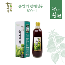 청매실농원 매실액기스 유기농매실 매실원액 청매실원 매실청, 청매실원액 600ml