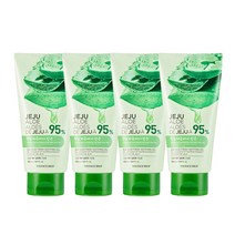 더페이스샵 신선한 제주 알로에99% 수딩젤 튜브형, 300ml, 4개