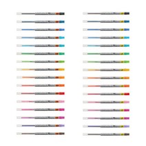 유니볼 style fit 리필심 0.28mm 0.38mm 16가지색상 스타일핏/스타일피트/스타일핏트, Rose pink