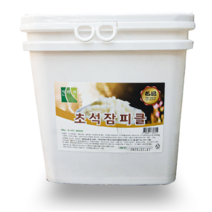 맛사랑식품 새콤달콤 초석잠피클(선우) 10kg, 1통