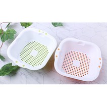 바스켓 소 채반 다용도 물기제거 씽크대채반 건조채반