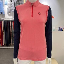 엘르골프 [2001안양점] 체크셔링 소매냉감 반집업