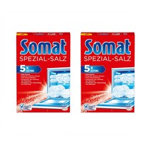Henkel Somat Spezial Salz 헨켈 소마트 스페셜 솔트 소금 식기세척기 세제 클리너 1.2kg 2팩