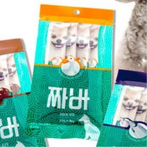 노령견 간편급여 짜먹는 오리 강아지유산균 5개 성년 애견 짜먹는유산균