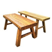 야외 테이블 벤치 고재 스툴 원목 의자 긴의자 빈티지 앤티크 클래식 레트로, 1.6x30x50 환경 보호 페인트