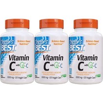 닥터스베스트 비타민 C 1000mg 베지캡, 120개입, 3개