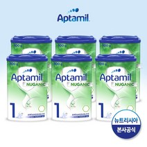[해외무료배송] 압타밀 뉴가닉 1단계 800g x 6통 세트, 1단계800g(6통)