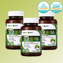 트리플 징코 플러스 6개월분 은행잎 추출물 아연 비타민B6 혈행개선 기억력개선, 단품, 단품